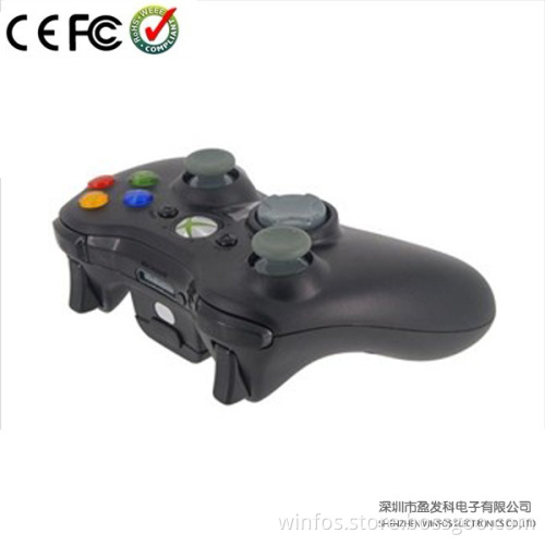 Black Wireless Controller Used for Microsoft's xBox 360